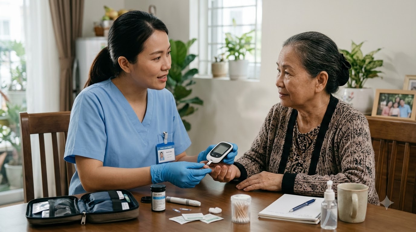 Chăm sóc người bệnh tiểu đường