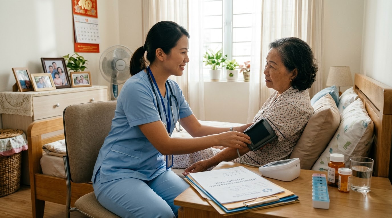 Chăm sóc người bệnh sau xuất viện